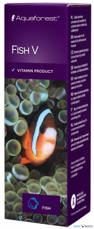 AF Fish V - Multivitamin for marine/freshwter fish (10ml)