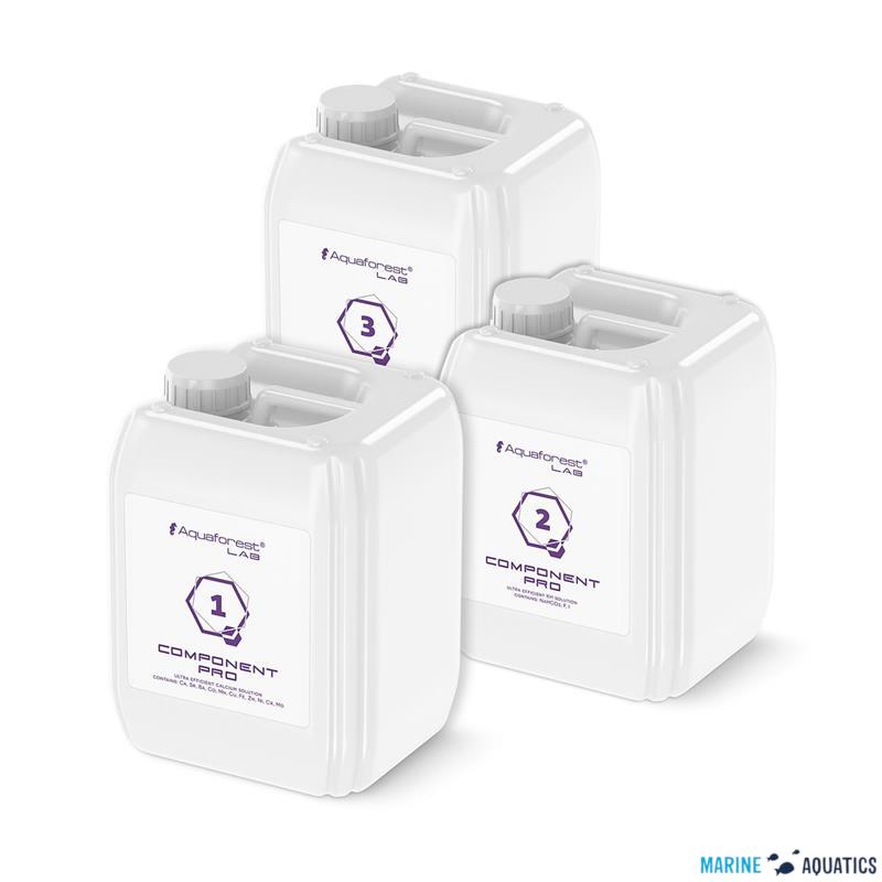 AF Components PRO - LAB concentrated Ca+, KH+, Mg+ fluids (3x5/15L)