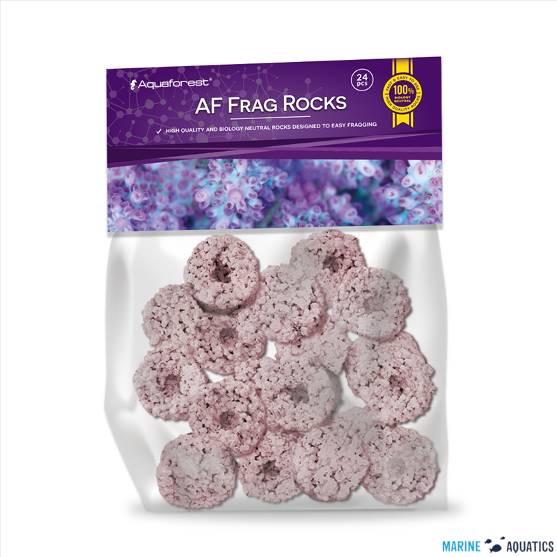 AF Frag Rocks CORALLINE - podložky pro korálové fragy, coralline (24ks)