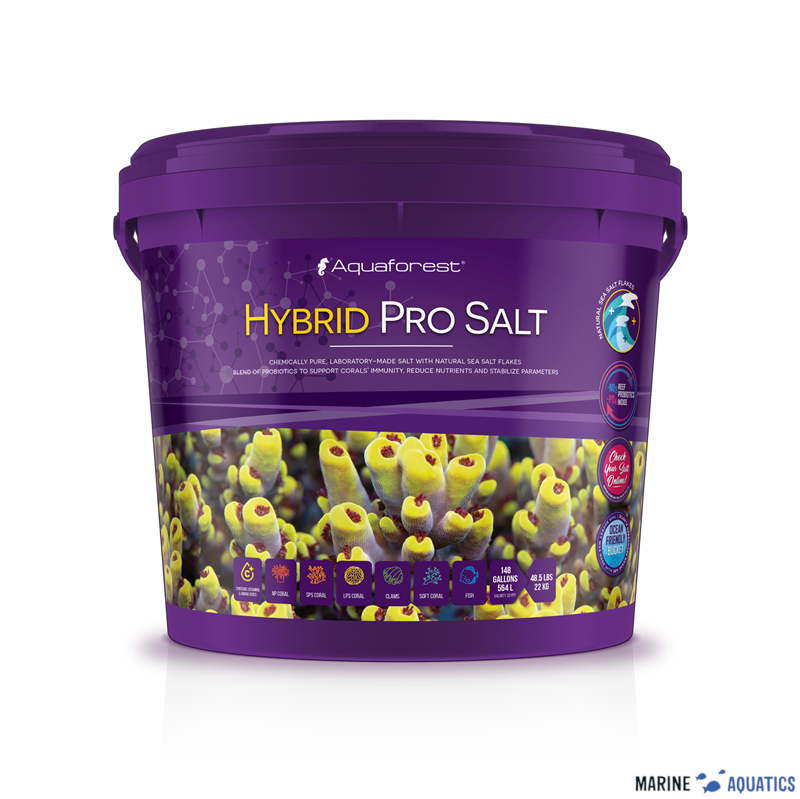 AF Hybrid PRO Salt - pro systémy s nízkým NO3 a PO4, 22kg