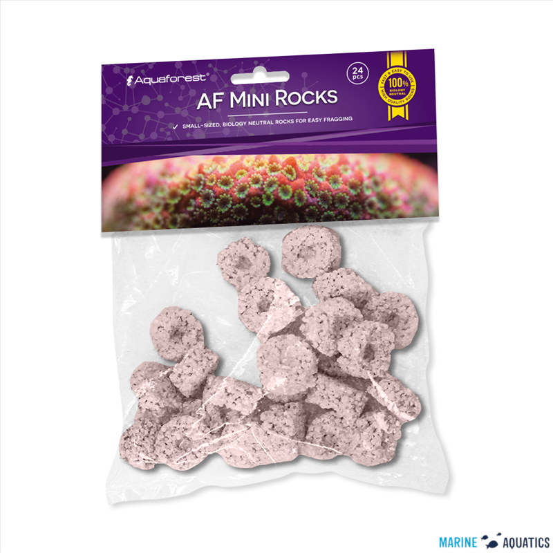 AF MINI Frag Rocks - podložky pro korálové fragy, coralline (24ks)
