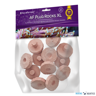 AF PLUG Rocks XL - podložky pro korálové fragy, coralline (12ks)
