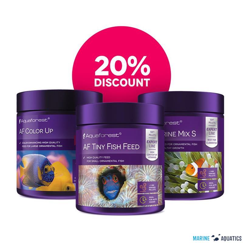 AF Marine Mix S/ Color Up/Tiny Fish - TRIPLE PACK