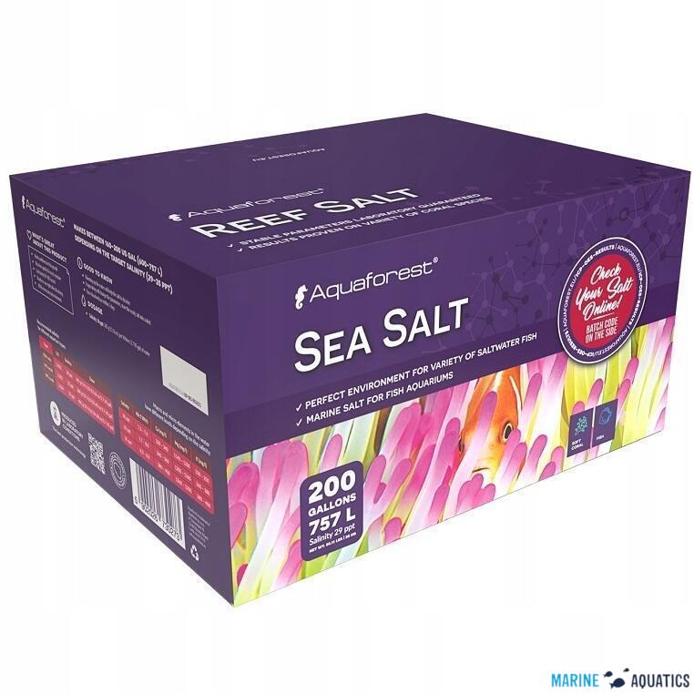 AF Sea Salt - for soft corals, box, 25kg