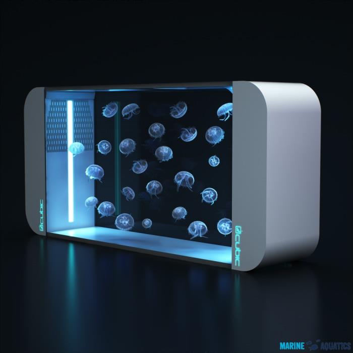 CUBIC Pulse160 - flag ship aquarium for jellyfish, black (174 liters)