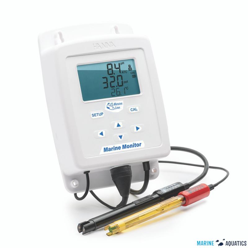 Hanna Marine Monitor for pH, salinity & temperature