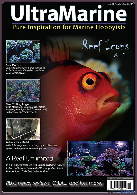 UltraMarine no.72 - časopis pro mořské akvaristy (OCT-NOV18)