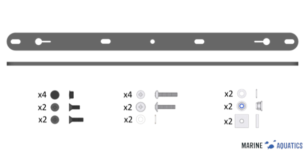 D-D OTM AI swivel arm for OTM rail (FLAT)