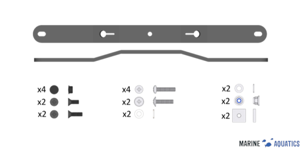 D-D OTM AI swivel arm for OTM rail (M size)