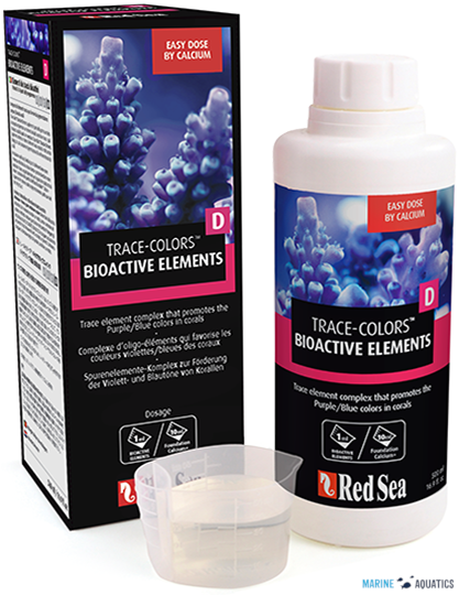 Red Sea Coral Colors D - 18 stopových prvků (500ml)