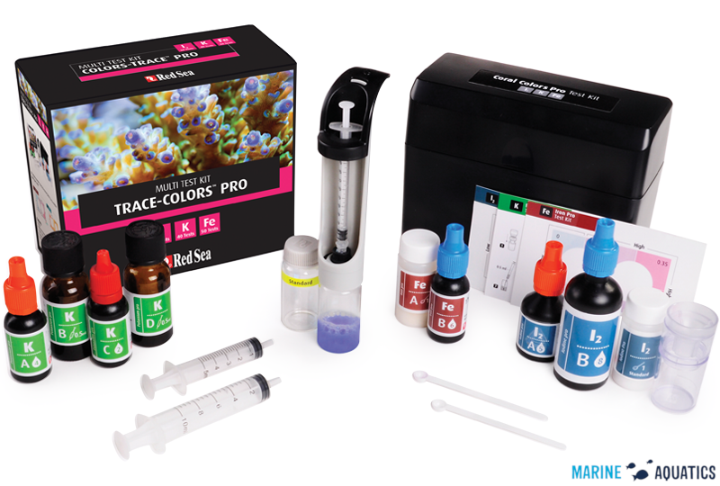 Red Sea Coral Colors PRO Multi Test Kit - box (I2,K,Fe)