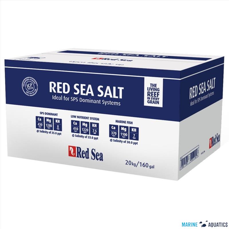 Red Sea Salt - sea salt, box, 20kg