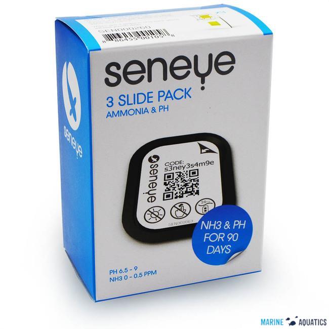 Seneye 3-Slide pH / NH3 measurement, box (for 90 days)