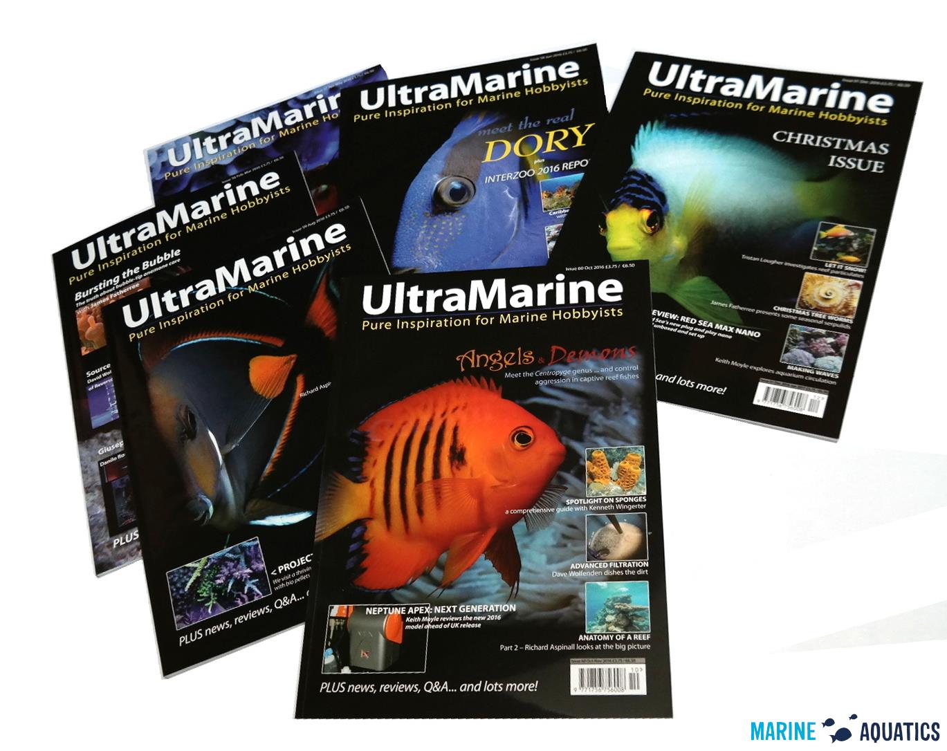 UltraMarine 2016  - collection of 6 issues (12´15 - 11´16)