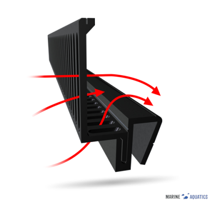 Ultra-Flow přepadový hřeben pro akvária, 150cm (5ks)