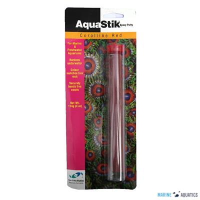 AquaStik - epoxy tmel pod vodu, červený, 114g
