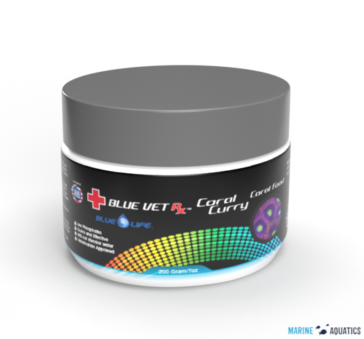 Coral curry - jídlo pro korály, 8g