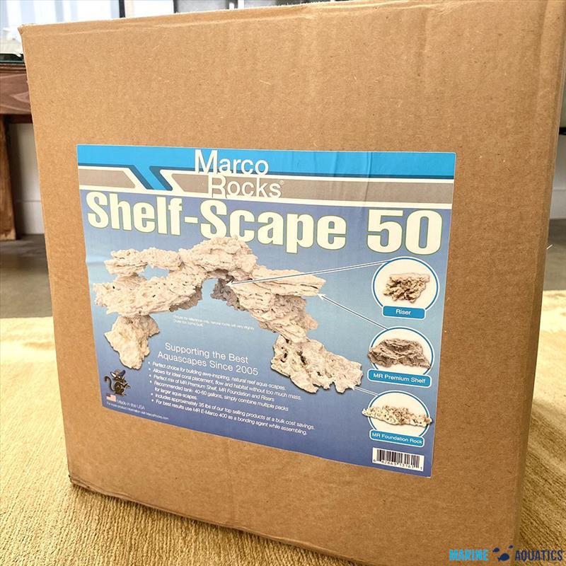MarcoRock SHELF SCAPE - 50pcs of shelfes, box, 16kg