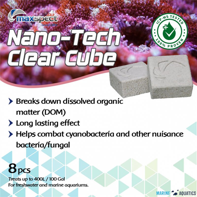 Nano Tech Clear Cube - filtrační kostky (8ks)
