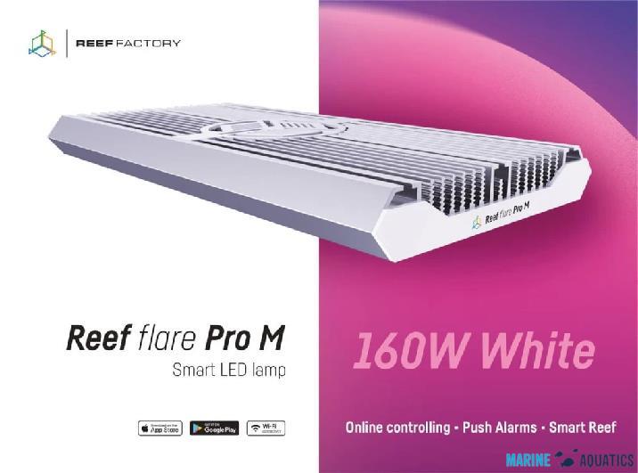 Reef Flare PRO M - 48-LEDs lighting (160W/white)