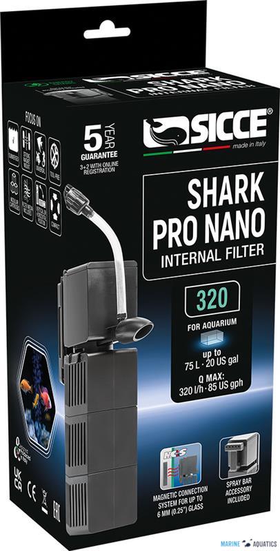 Sicce SHARK Pro Nano skimmer 320 (L)