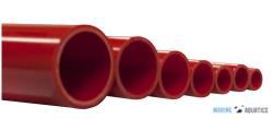RE Red PVC tube (40*1000mm)