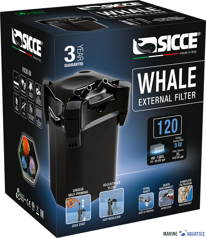 Sicce WHALE 120 - ext filter (120L)