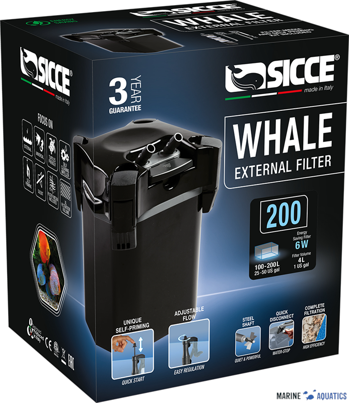 Sicce WHALE 200 - ext filter (200L)