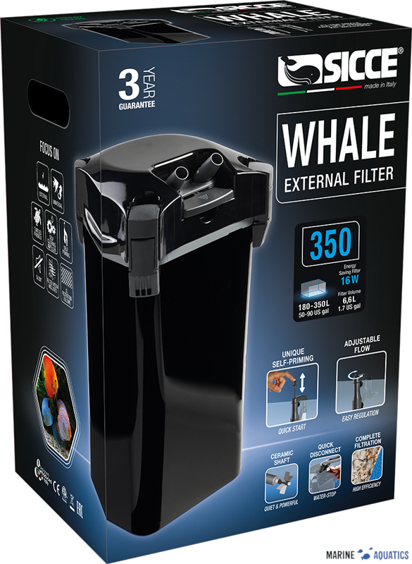 Sicce WHALE 350 - ext filter (350-1100L)