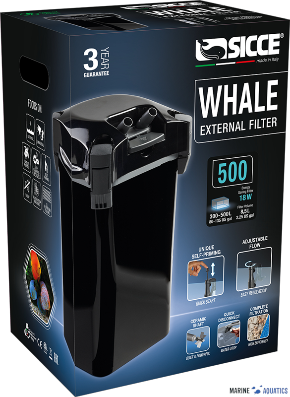 Sicce WHALE 500 - ext filter (500L)