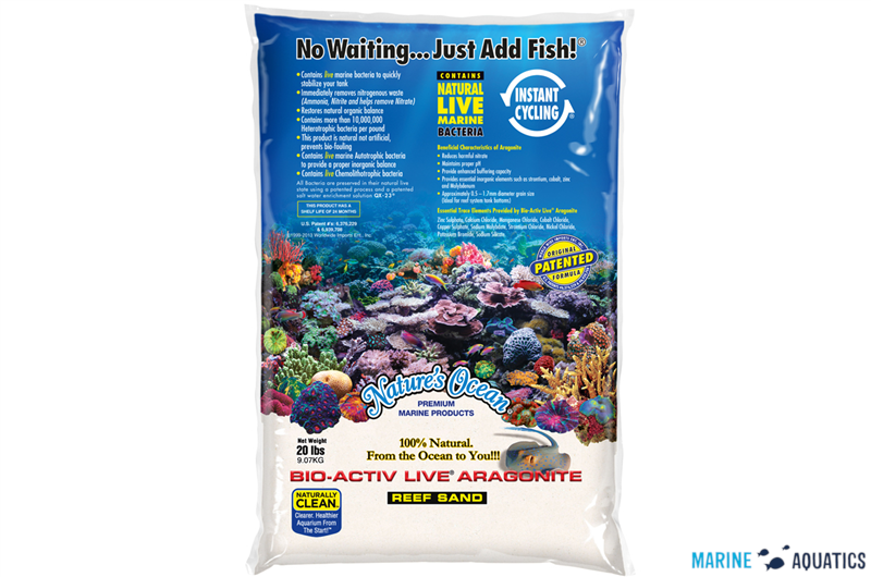 Nature´s Ocean - BioActiv Live sand White (0,1-0,5mm/9kg)