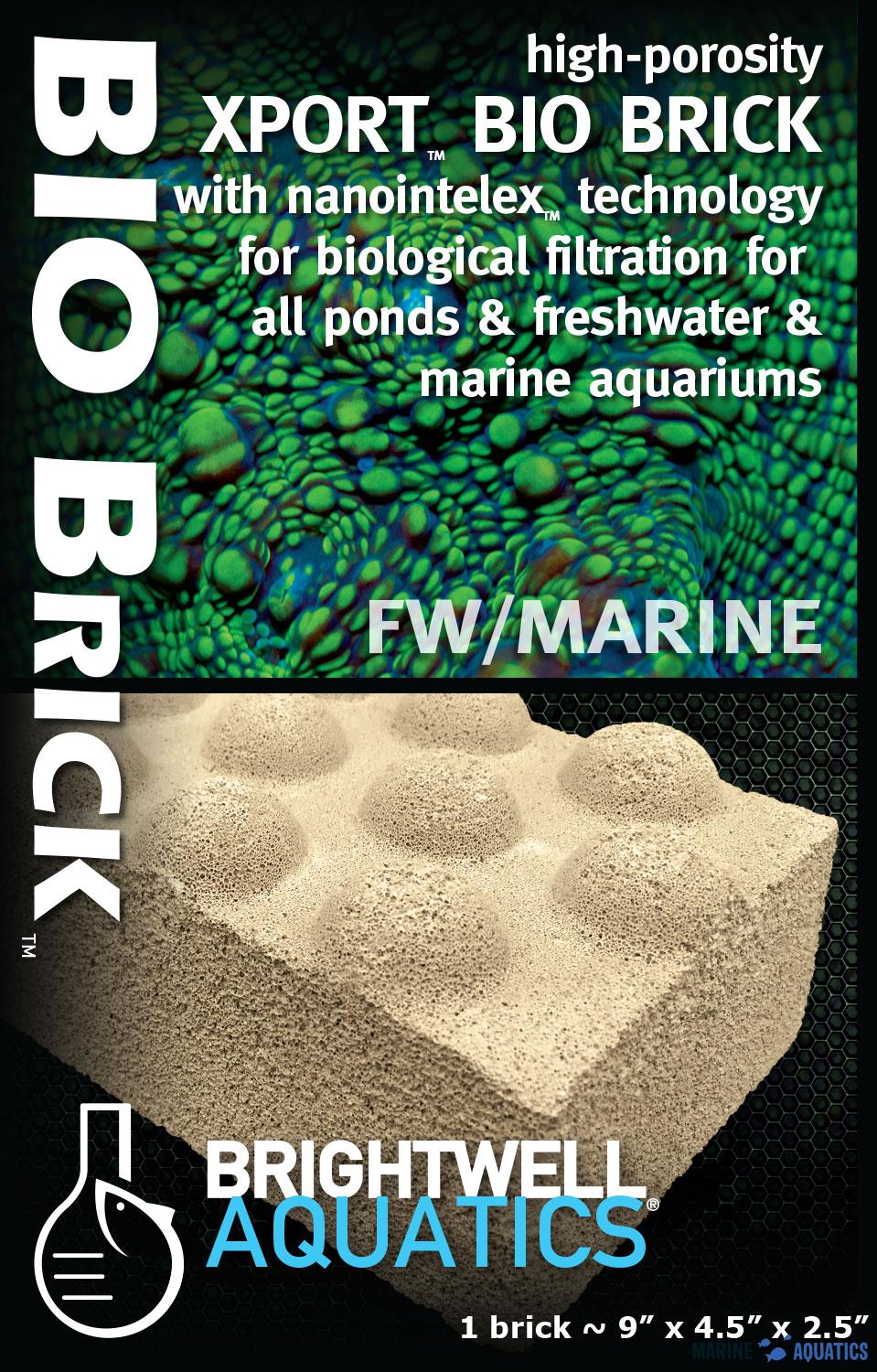 Xport Bio Brick - bacterial colonization for bio waste reduction (~ 3.800L)
